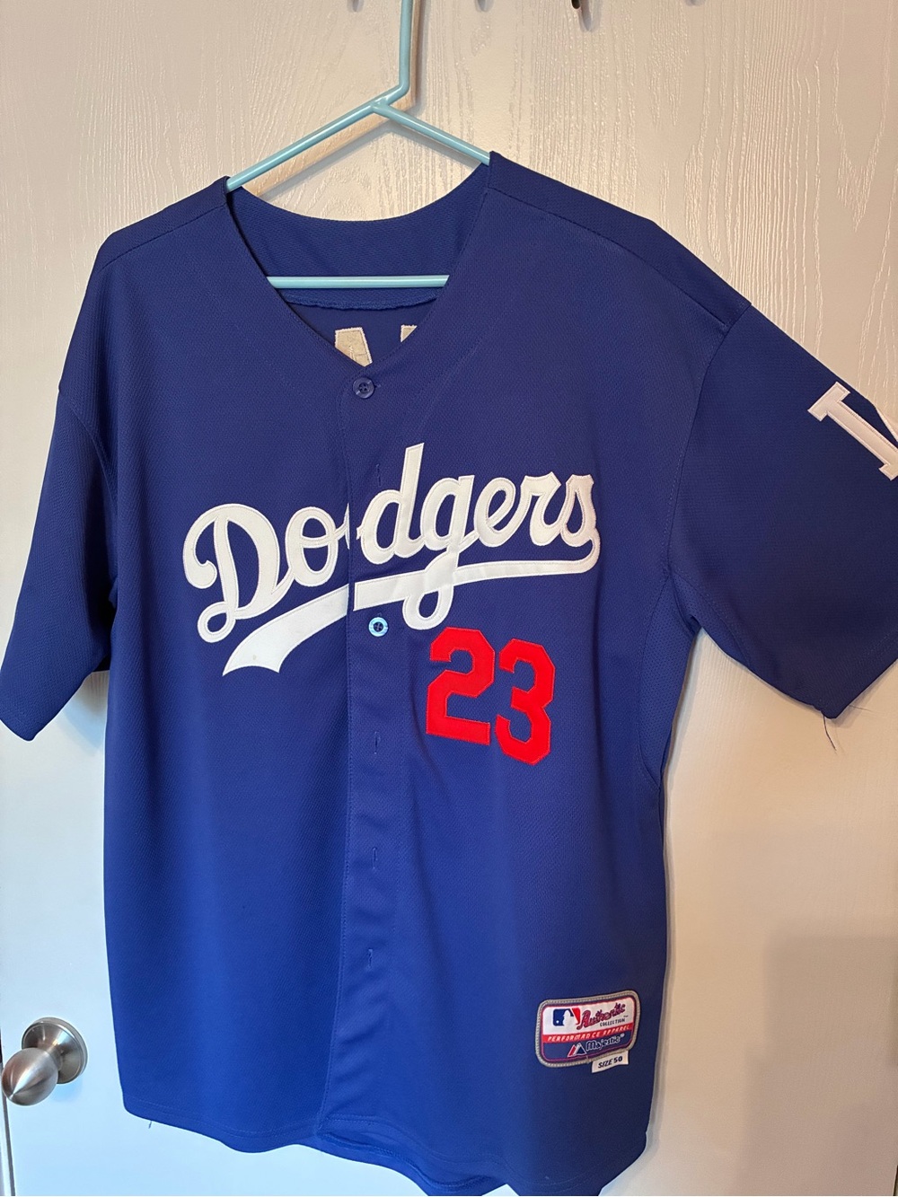 Los Angeles Dodgers Men’s Blue Jersey - #23